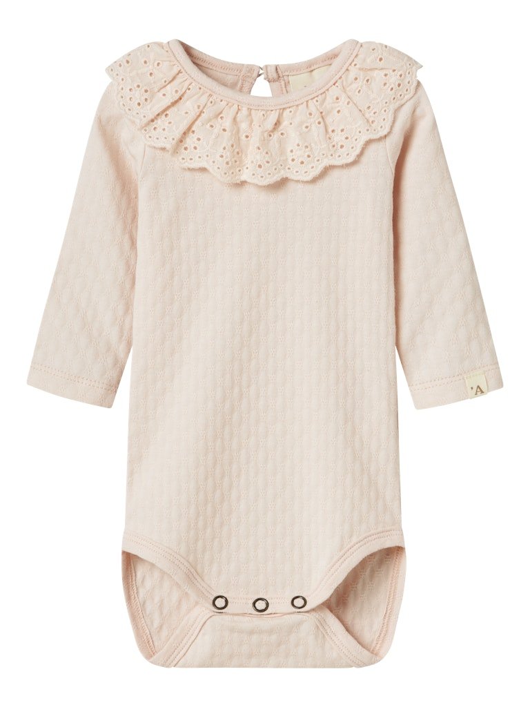 Lil' Atelier Baby KIRA LS SLIM BODY - Silver Peony | Torgunns Barneklær AS