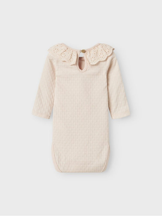 Lil' Atelier Baby KIRA LS SLIM BODY - Silver Peony | Torgunns Barneklær AS
