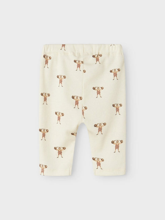 Lil' Atelier Baby LAVO EMI LOOSE PANT - Turtledove | STRONG MAN | Torgunns Barneklær AS