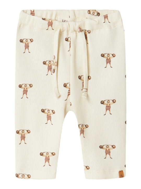 Lil' Atelier Baby LAVO EMI LOOSE PANT - Turtledove | STRONG MAN | Torgunns Barneklær AS
