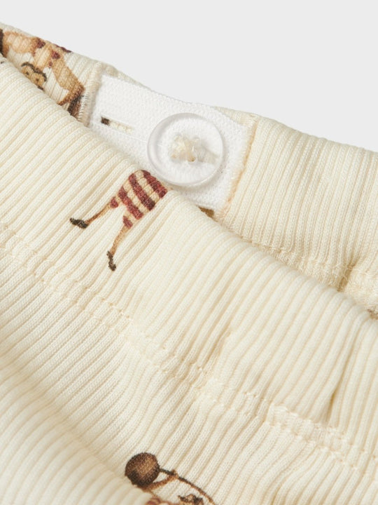 Lil' Atelier Baby LAVO EMI LOOSE PANT - Turtledove | STRONG MAN | Torgunns Barneklær AS