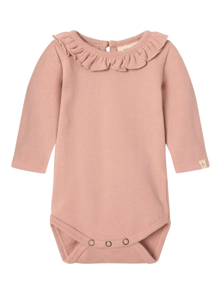 Lil' Atelier Baby LUNA LS SLIM BODY - Misty Rose | Torgunns Barneklær AS
