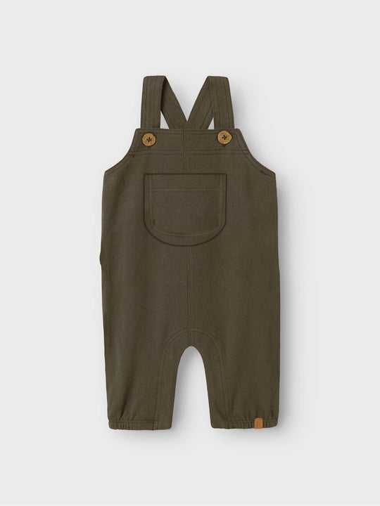 Lil' Atelier Baby LUNO LOOSE OVERALL - Sea Turtle | Torgunns Barneklær AS