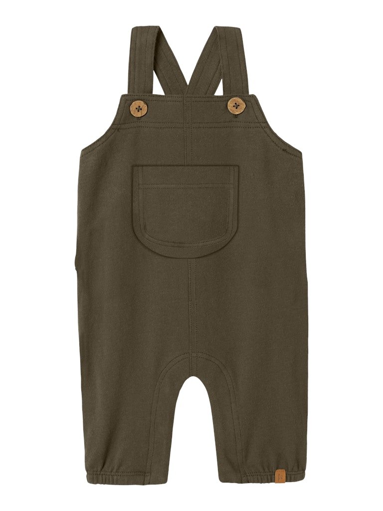 Lil' Atelier Baby LUNO LOOSE OVERALL - Sea Turtle | Torgunns Barneklær AS