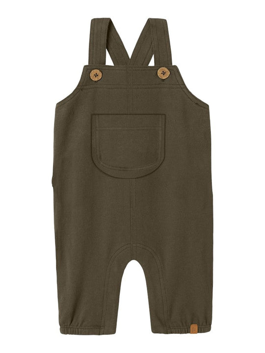 Lil' Atelier Baby LUNO LOOSE OVERALL - Sea Turtle | Torgunns Barneklær AS
