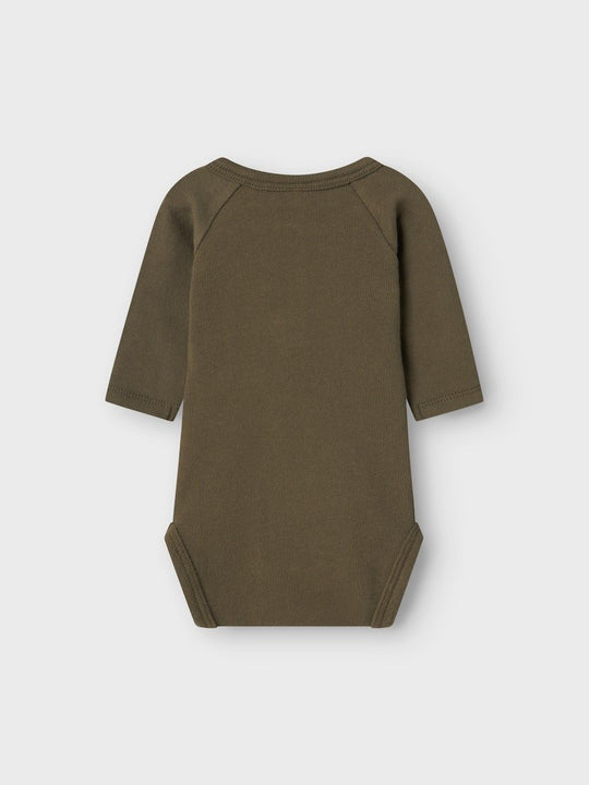 Lil' Atelier Baby LUNO LS SLIM BODY - Sea Turtle | Torgunns Barneklær AS