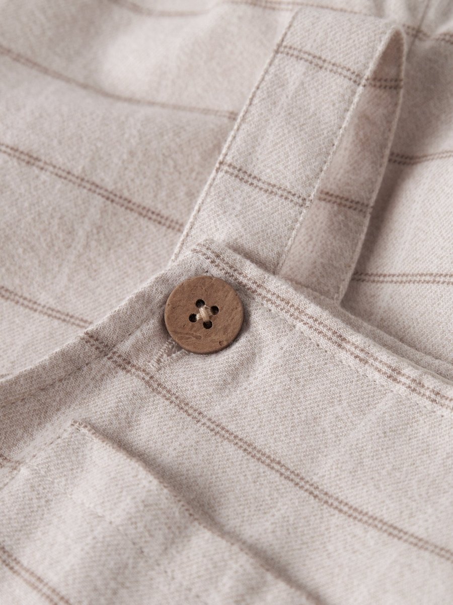 Lil' Atelier Baby NADIM LOOSE OVERALL - Pure Cashmere | Torgunns Barneklær AS