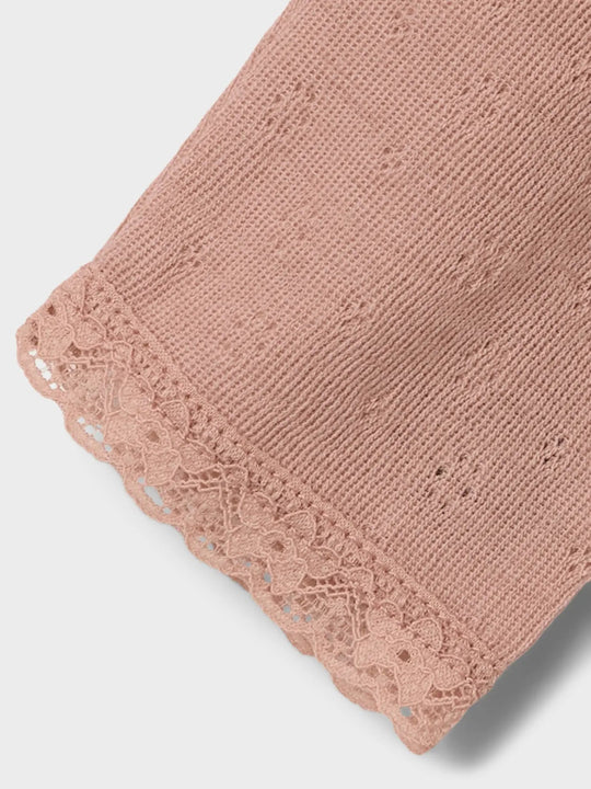 Lil' Atelier Baby NOEL NAB WOOL SLIM LEGGING - Roebuck | Torgunns Barneklær AS