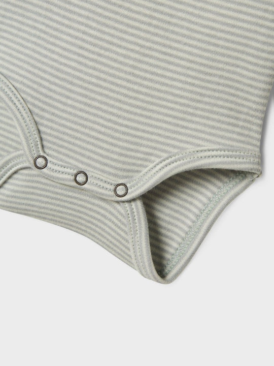 Lil' Atelier Baby OHIO LS SLIM BODY - Murmur | PIGEON | Torgunns Barneklær AS