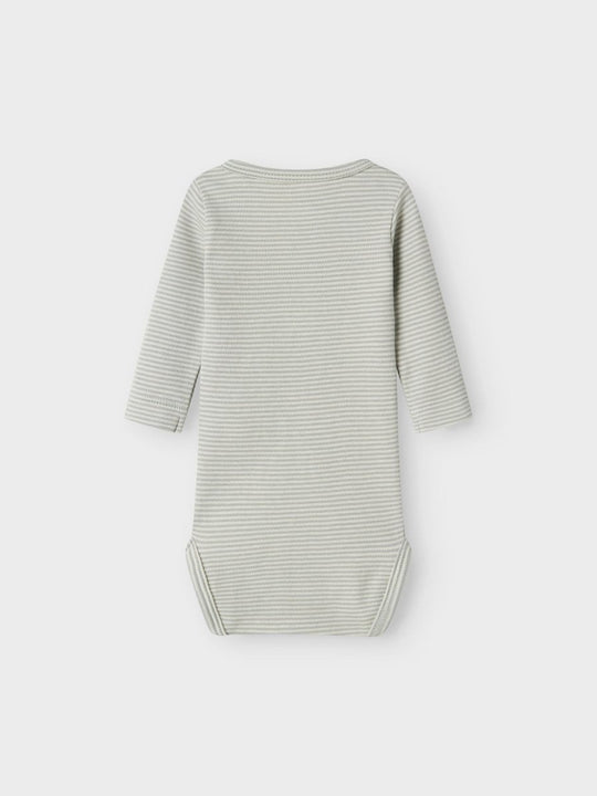Lil' Atelier Baby OHIO LS SLIM BODY - Murmur | PIGEON | Torgunns Barneklær AS