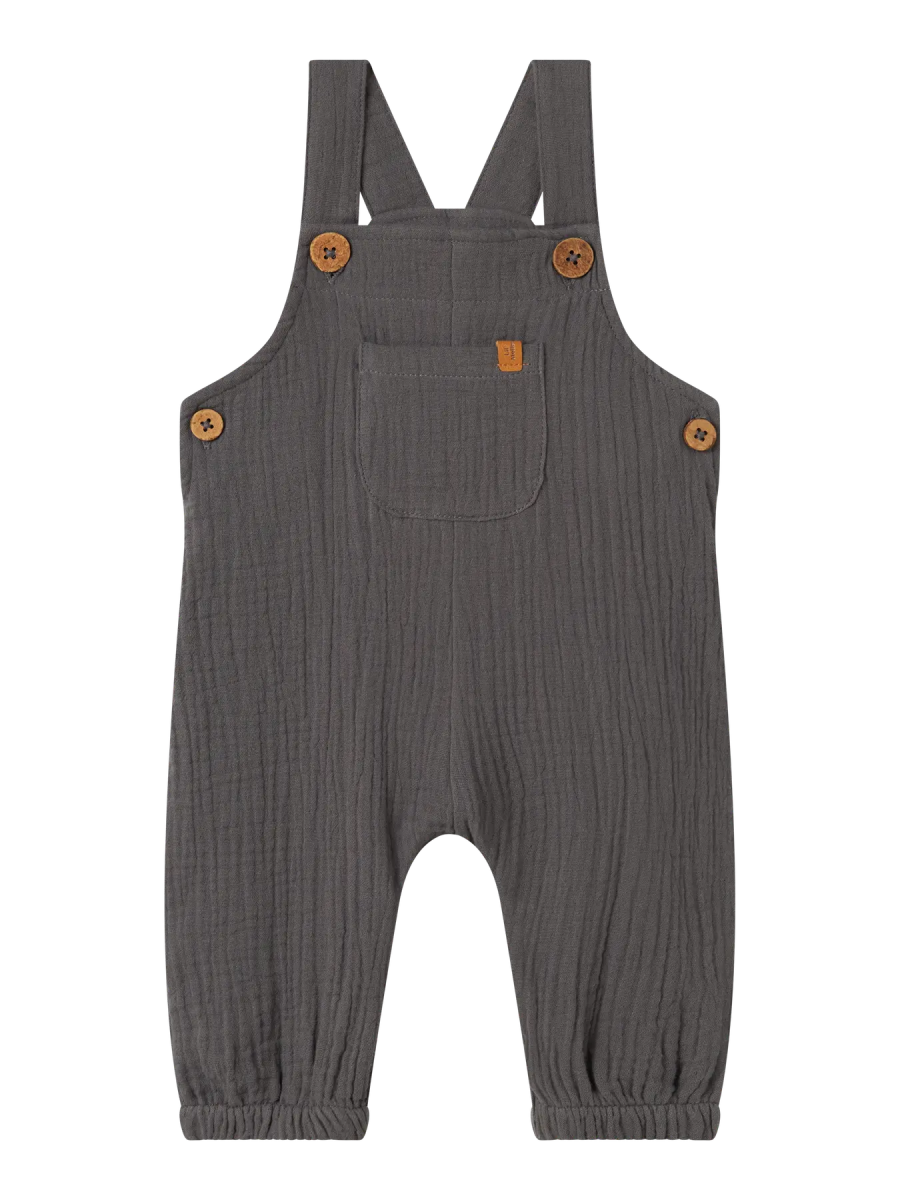 Lil' Atelier Baby OROS LOOSE OVERALL - Poppy Seed | Torgunns Barneklær AS