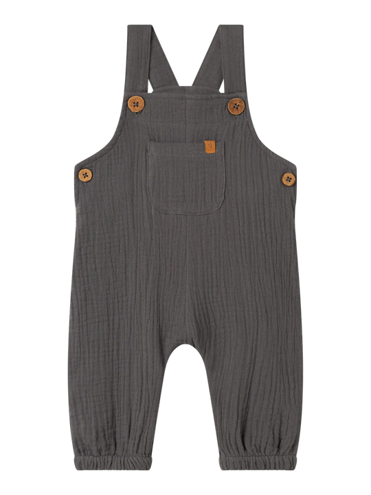 Lil' Atelier Baby OROS LOOSE OVERALL - Poppy Seed | Torgunns Barneklær AS