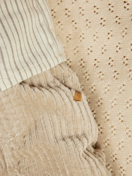 Lil' Atelier Baby RAUL LOOSE CORD PANT - Oxford Tan | Torgunns Barneklær AS