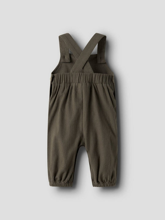 Lil' Atelier Baby ROMEO LOOSE OVERALL - Sea Turtle | Torgunns Barneklær AS