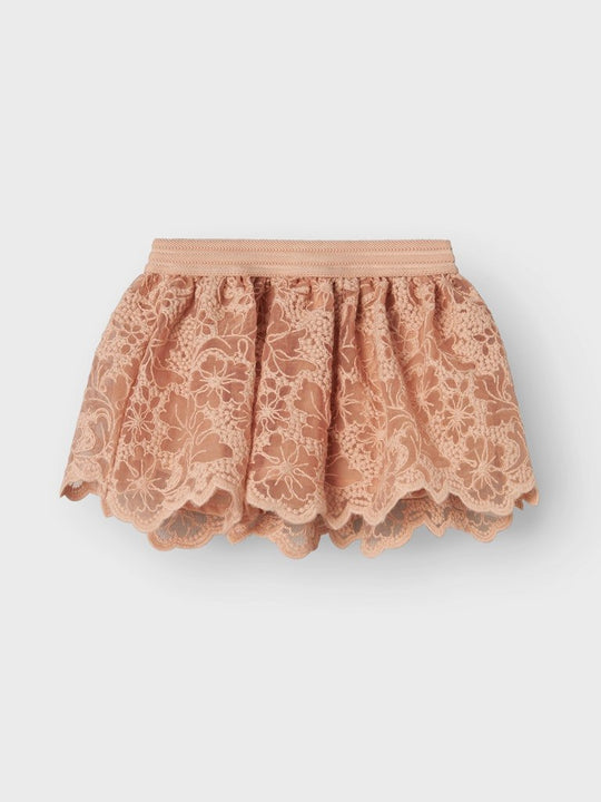 Lil' Atelier Baby ROSELI SKIRT - Rugby Tan | Torgunns Barneklær AS