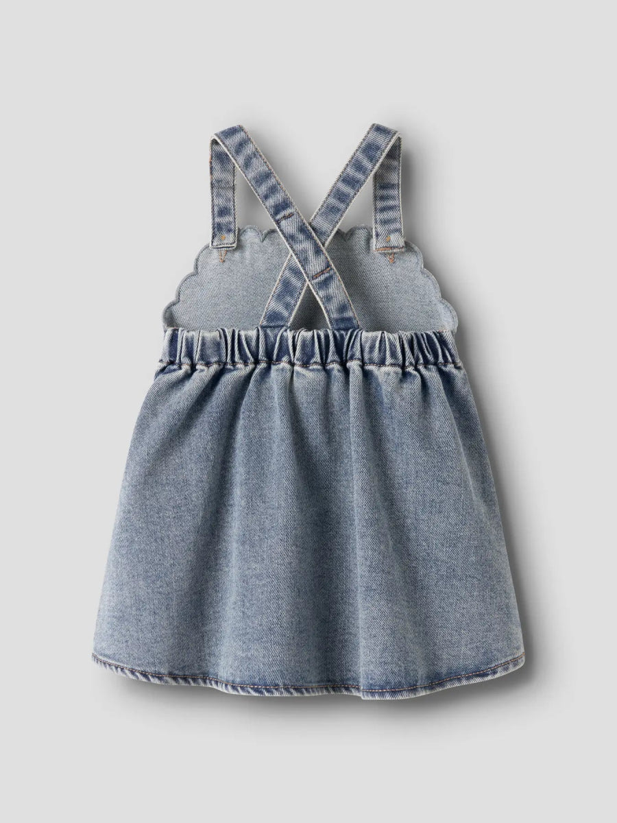 Lil' Atelier Baby SALLI DENIM SKIRTALL - Medium Blue Denim | Torgunns Barneklær AS
