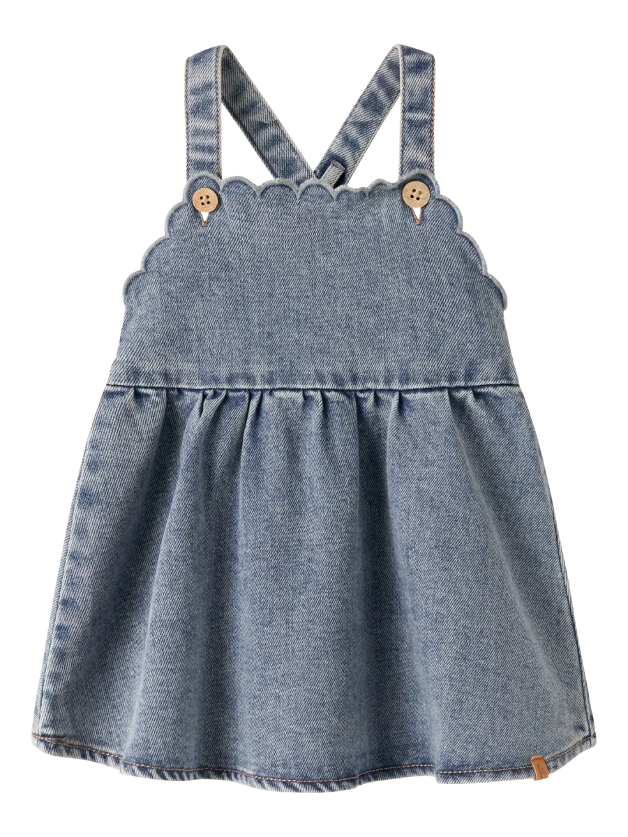 Lil' Atelier Baby SALLI DENIM SKIRTALL - Medium Blue Denim | Torgunns Barneklær AS