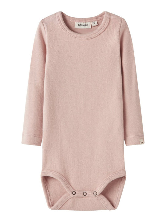 Lil' Atelier Baby THORA HIR LS SLIM BODY - Cameo Rose | Torgunns Barneklær AS