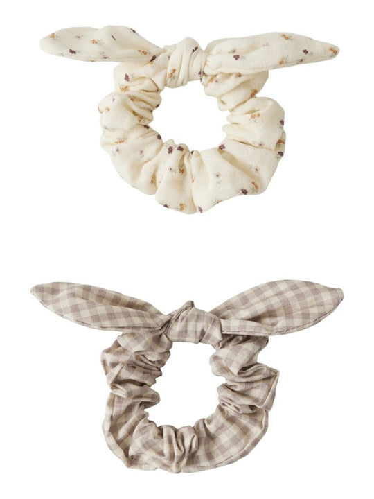 Lil' Atelier LALU 2 PACK HAIR ELASTIC - Turtledove Etherea | Torgunns Barneklær AS