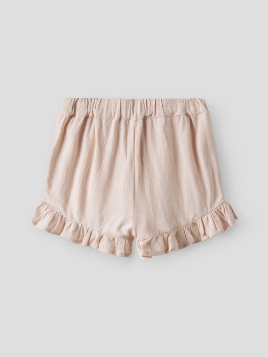 Lil' Atelier Mini DOLIE LOOSE SHORTS - Peach Blush | Torgunns Barneklær AS