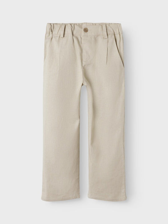 Lil' Atelier Mini FELIX NR PANT - Irish Cream | Torgunns Barneklær AS