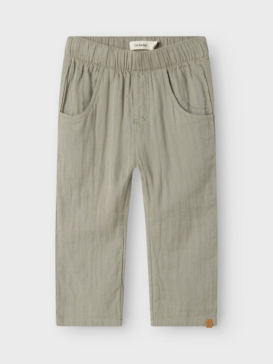 Lil' Atelier Mini FELIX PANT - Forest Fog | Torgunns Barneklær AS