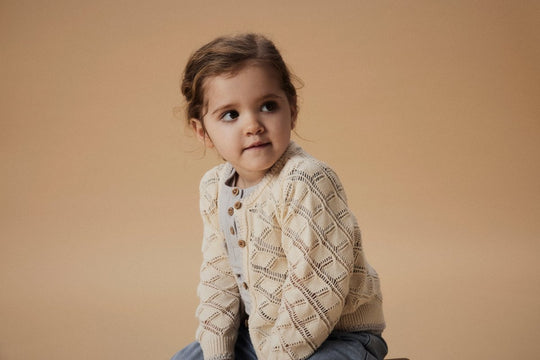 Lil' Atelier Mini FLEURA SS SLIM TOP - Vapor Blue | Torgunns Barneklær AS