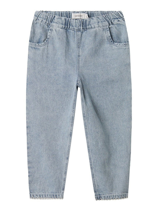 Lil' Atelier Mini FUNDA LOOSE JEANS - Medium Blue Denim | Torgunns Barneklær AS