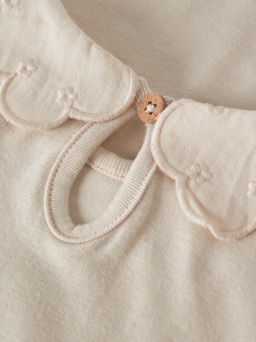 Lil' Atelier Mini FUNDO LS SLIM TOP - Turtledove | Torgunns Barneklær AS