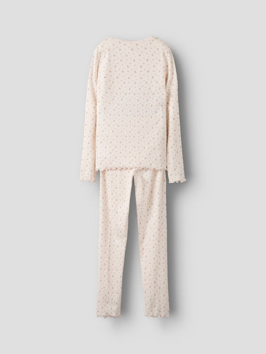 Lil' Atelier Mini GAGO NIGHT SET - Almost Mauve | FLOWERS | Torgunns Barneklær AS