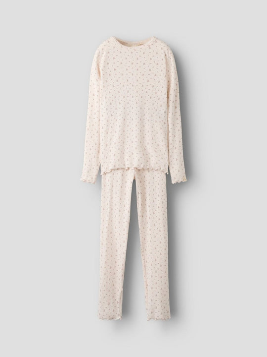 Lil' Atelier Mini GAGO NIGHT SET - Almost Mauve | FLOWERS | Torgunns Barneklær AS
