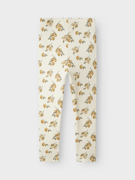 Lil' Atelier Mini GAVO SLIM LEGGING - Turtledove | Torgunns Barneklær AS