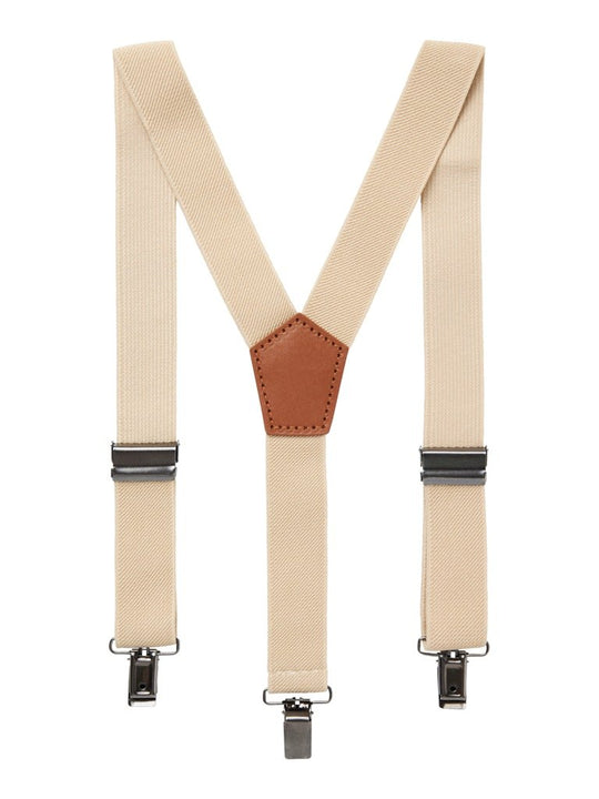 Lil' Atelier Mini HARBOUR BRACES - Bleached Sand | Torgunns Barneklær AS