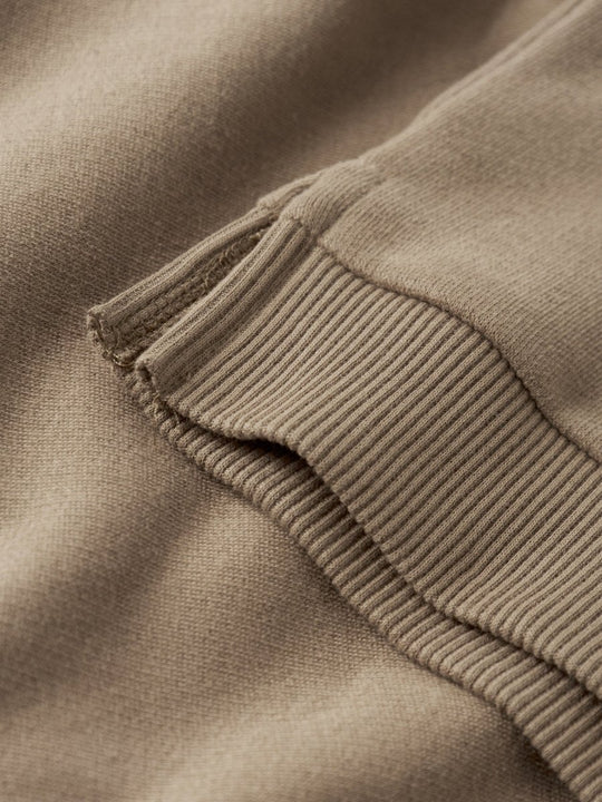 Lil' Atelier Mini ILONDON RIM LS LOOSE SWEAT - Sepia Tint | Torgunns Barneklær AS