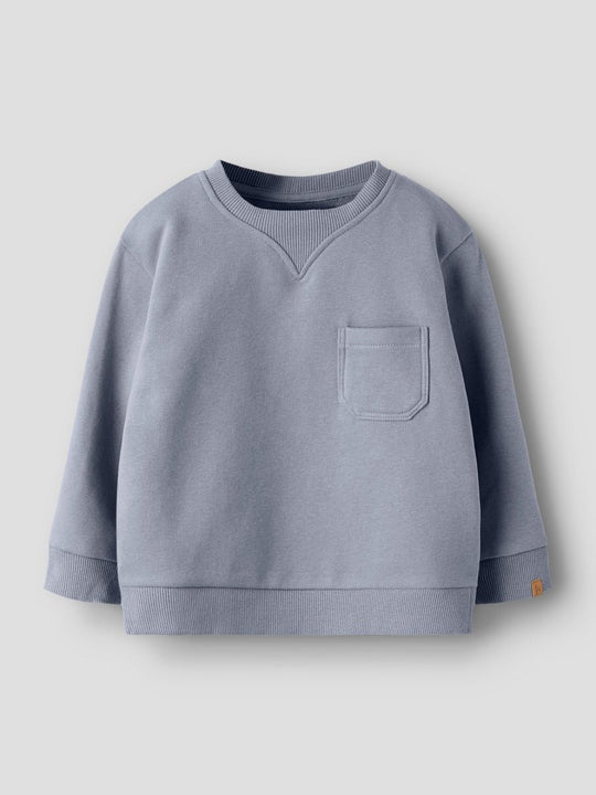 Lil' Atelier Mini ILONDON RIM LS LOOSE SWEAT - Tradewinds | Torgunns Barneklær AS