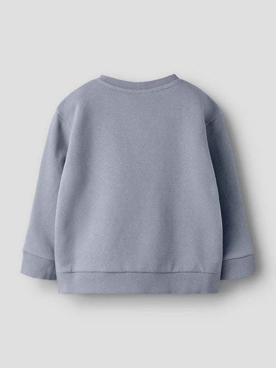 Lil' Atelier Mini ILONDON RIM LS LOOSE SWEAT - Tradewinds | Torgunns Barneklær AS
