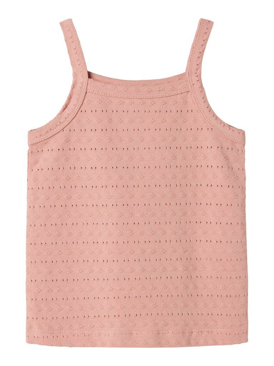 Lil' Atelier Mini JAMLA LOOSE STRAP TOP - Misty Rose | Torgunns Barneklær AS