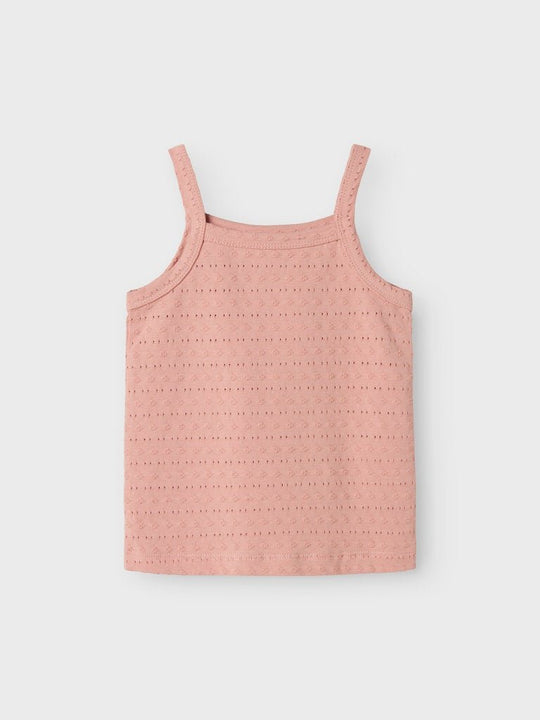 Lil' Atelier Mini JAMLA LOOSE STRAP TOP - Misty Rose | Torgunns Barneklær AS