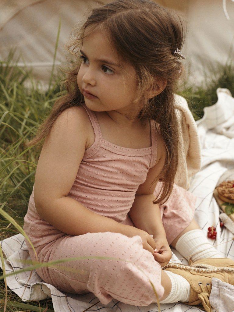 Lil' Atelier Mini JAMLA LOOSE STRAP TOP - Misty Rose | Torgunns Barneklær AS