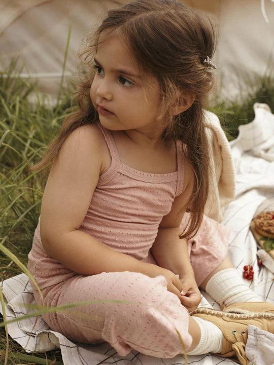 Lil' Atelier Mini JAMLA LOOSE STRAP TOP - Misty Rose | Torgunns Barneklær AS