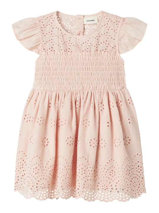 Lil' Atelier Mini JEDI CAPSL LOOSE DRESS - Peach Blush | Torgunns Barneklær AS