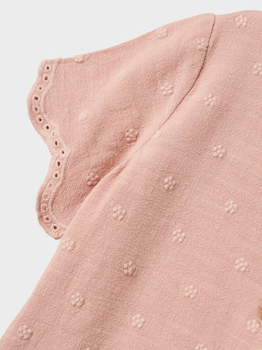 Lil' Atelier Mini KAJA SS SHIRT - Misty Rose | Torgunns Barneklær AS