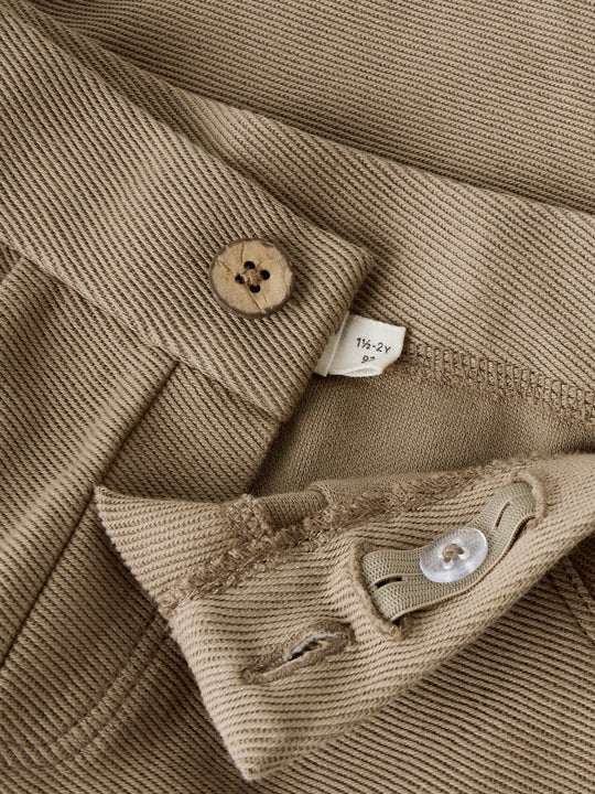 Lil' Atelier Mini KALEO PANT - Sepia Tint | Torgunns Barneklær AS