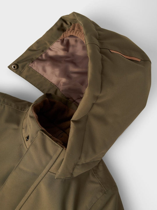 Lil' Atelier Mini LASNOW10 VINTERJAKKE - Sea Turtle | Torgunns Barneklær AS