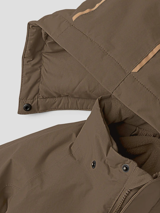 Lil' Atelier Mini LASTORM12 VINTERDRESS - Shitake | Torgunns Barneklær AS