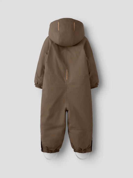 Lil' Atelier Mini LASTORM12 VINTERDRESS - Shitake | Torgunns Barneklær AS