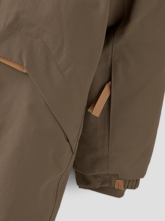 Lil' Atelier Mini LASTORM12 VINTERDRESS - Shitake | Torgunns Barneklær AS