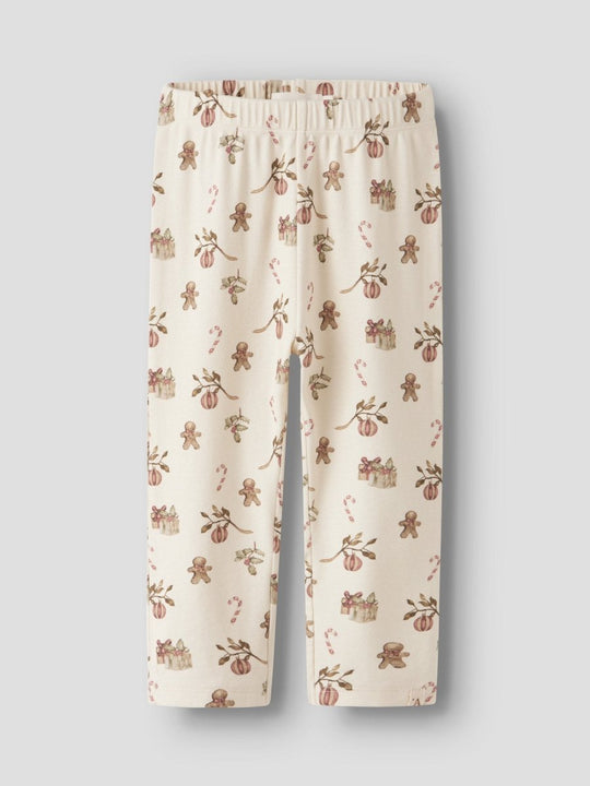 Lil' Atelier Mini LAYO GIT LS NIGHTSET - Turtledove | CHRISTMAS | Torgunns Barneklær AS