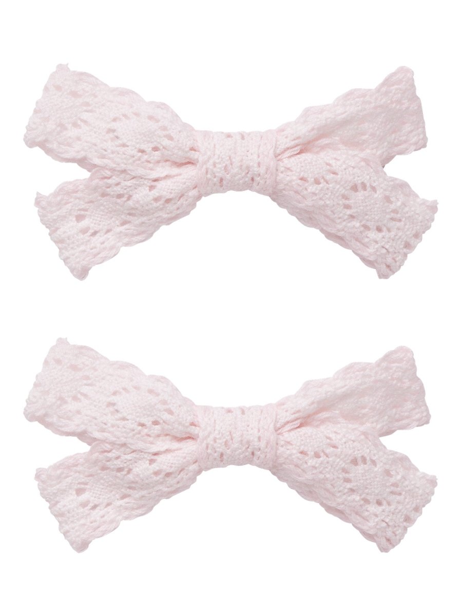 Lil' Atelier Mini LOLA 2 PK HAIR CLIPS - Almost Mauve | Torgunns Barneklær AS