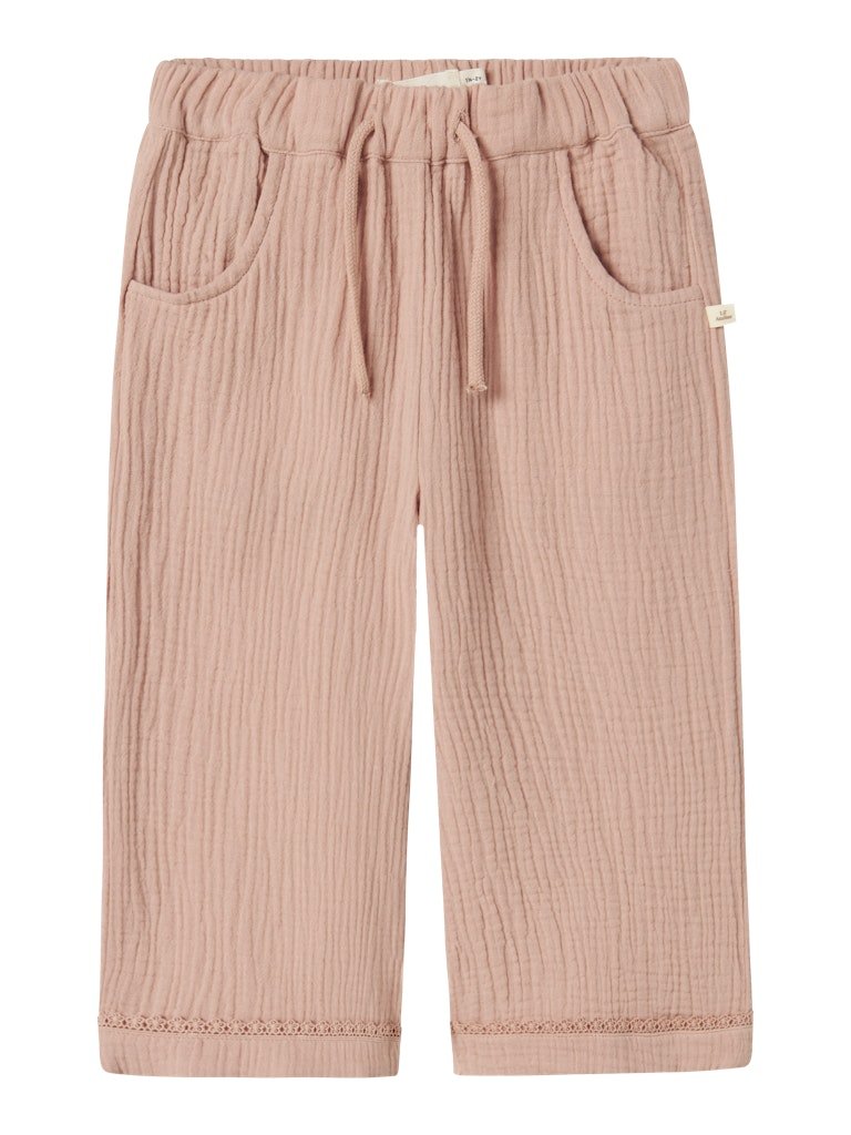 Lil' Atelier Mini LULU PANT - Misty Rose | Torgunns Barneklær AS